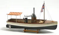 Billing Boats Bausatz Dampfschiff African Queen, 740 mm 1:12 - Level: 4 - Ausführung: Zivil - Set: Nein - Massstab: 1:12 - Tiefe: 740 mm - Altersempfehlung ab: 14 Jahren