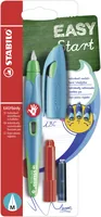 STABILO EASYbirdy Blister blau / grün - Strichstärke: Medium (M) - Set: Nein - Bedienungsseite Stift: Universal - Ergnonomisch Schreiben: Ja - Anwender: Kinder - Schüler - Schriftfarbe: Königsblau