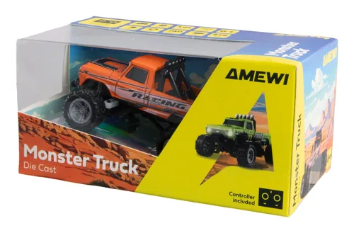 Amewi 22705 Radio-Controlled (RC) model Monster truck Electric engine 1:64