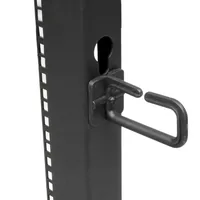 12U SERVER RACK - OPEN FRAME ADJUSTABLE DEPTH 4 POST RACK