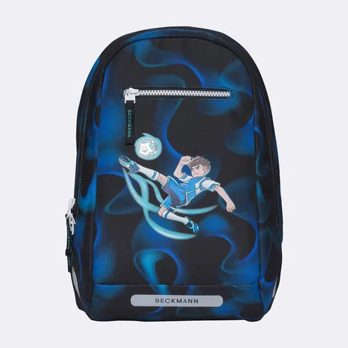 Beckmann Schulthek-Set Classic Magic League 6-teilig - Altersempfehlung ab: 6 Jahren - Wasserabweisend: Ja - Detailfarbe: Dunkelblau - Schwarz - Gewicht: 940 g - Volumen: 22 l - Motiv: Fussball
