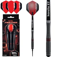 Karella Dartpfeile Softdart Fighter 18g, 3 Stück – Schwarz - Nachhaltigkeit: Nicht angegeben - Dart Art: Soft Dart - Detailfarbe: Schwarz - Material: Metall - Gewicht: 18 g