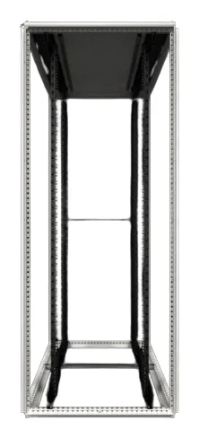 Rittal VX IT Open, 19""-Profilschienen, : 800x2000x1000 mm