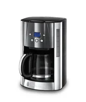 Russell Hobbs Filterkaffeemaschine Luna Moonlight Grau - Detailfarbe: Grau - Anzahl Tassen: 14 - Ausstattung: Anti-Tropfsystem - Entnehmbarer Filterhalter - Wasserstandsanzeige