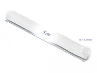 Delock Geflechtschlauch selbstschließend 5 m x 13 mm weiß