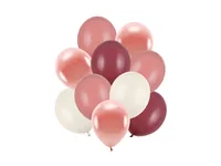 Partydeco Luftballon Set, Rosatöne,10 Stück - Packungsgrösse: 10 Stück - Grösse: 27 cm - 30 cm - Produkttyp: Luftballon - Motiv: Ohne Motiv - Detailfarbe: Hellrosa - Material: Latex