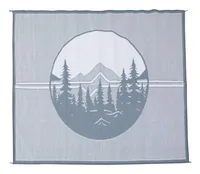 Outwell Southwell Universal Teppich 250 x 200 cm - Produkttyp: Zeltteppich - Material: Polypropylen (PP) - Nachhaltigkeit: Nicht angegeben - Sportart: Camping - Farbe: Grau