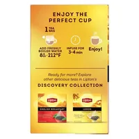 Lipton Teebeutel Schwarztee Peach Mango 20 Stück - Teesorte/Infusion: Mango - Schwarztee - Pfirsich - Zertifikate: Keine Zertifizierung - Packungsgrösse: 20 Stück - Fairtrade: Ja - Teeform: Teebeutel - Bio: Nein
