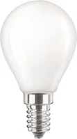 Philips Professional Lampe CorePro LEDLuster ND 4.3-40W E14 827 P45 FRG - Energieeffizienzklasse: E - Lampensockel: E14 - Protokoll: Ohne - Smart Home: Nicht kompatibel - Farbtemperatur Kelvin: 2700 K - Gesamtleistung: 4.3 W