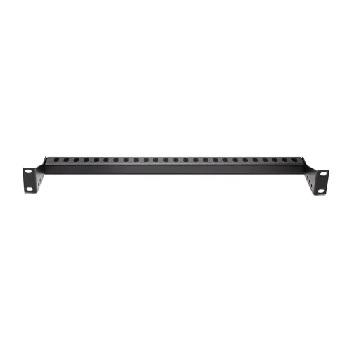 StarTech.com 1U Rack Mountable Cable Lacing Bar w/Adjustable Depth, Cable Support Guide For Organized 19" Racks/Cabinets, Horizontal Cable Guide For Patch Panels/Switches/PDUs