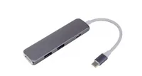 LMP Multiadapter USB-C - HDMI USB 3.0 Spacegrau - Kabeltyp: Multiadapter - Videoanschluss Seite A: USB Type-C - Videoanschluss Seite B: HDMI - USB 3.0