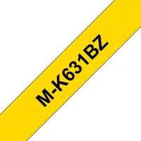 PTOUCH Band, nicht lam. schwarz/gelb M-K631BZ zu PT-65/75/85/110 8mx12mm