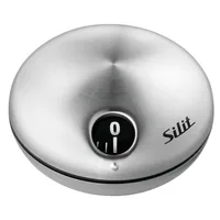 Silit Küchentimer Puk Silber - Materialtyp: Metall - Funktionen: Zeit - Material: Edelstahl - Detailfarbe: Silber - Displaytyp: Kein Display