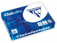 Fischer Papier Universalpapier Clairalfa A3, Weiss, 80 g/m², 500 Blatt - Geeignet für Drucker: Inkjet - Grammatur: 80 g/m² - Papiertyp: Druckerpapier - Materialeigenschaften: FSC®-zertifiziert - Papierformat: A3 - Weissgrad in CIE: 171