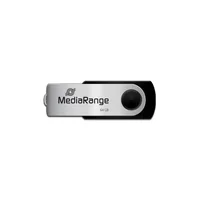 MediaRange 64GB USB 2.0 lecteur USB flash 64 Go USB Type-A / Micro-USB Noir, Argent