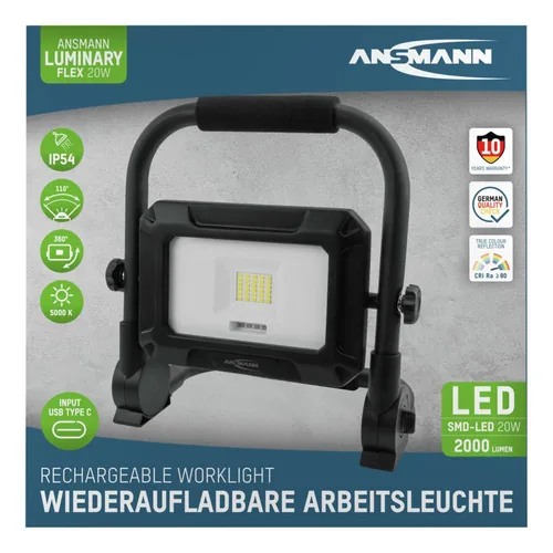 Ansmann FL20W-R Black LED 20 W