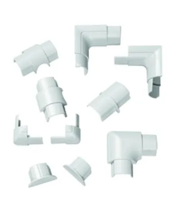 STEFFEN Zubehörset D-Line H30015 10 Stück, Weiss - Produkttyp: Durchführung - Verpackungseinheit: 10 Stück