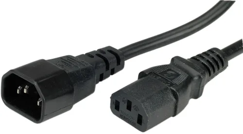 BACHMANN Kaltgerte-Kabel 2,5m schwarz IEC320 C13-C14 2,5m