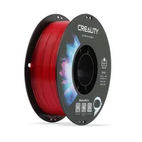 Creality Filament PETG, Rot, 1.75 mm, 1 kg - Material: PETG (Polyethylene terephthalate glycol) - Detailfarbe: Rot - Gewicht: 1 kg - Durchmesser: 1.75 mm - Materialeigenschaften: Standard