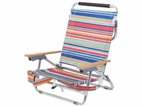 KOOR Strandstuhl Troopea mit Kühlfach, Mehrfarbig - Tiefe: 55 cm - Zielgruppe: Erwachsene - Breite: 65 cm - Breite (Packmass): 64 cm - Tiefe (Packmass): 12 cm - Höhe (Packmass): 75 cm