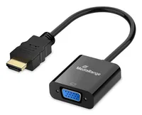 MediaRange HDMI auf VGA HD15 Video Konverter, 20cm, sw