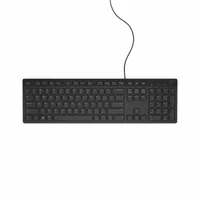 Dell Tastatur KB216 DE-Layout - Tastatur Typ: Standard - Tastaturlayout: QWERTZ (DE) - Tastatur Features: Medientasten - Ziffernblock - Keyboard Tasten: Chiclet (Notebook) - Detailfarbe: Schwarz - Ziffernblock: Ja