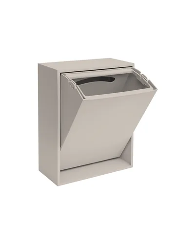ReCollector Recyclingbehälter 12 l, Silver Cloud Grey - Anzahl Behälter: 1 - Fassungsvermögen: 12 l