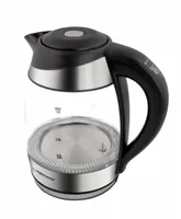 Esperanza EKK026 electric kettle 1.7 L 2200 W Black, Transparent