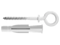 Tox-Dübel Hakendübel Pirat Will-O 8 x 51 mm 4 Stück - Bohrdurchmesser: 8 mm - Länge: 51 mm - Verpackungseinheit: 4 Stück - Für Material: Beton - Stein - Set: Nein