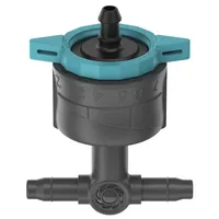 GARDENA Regulierbarer Reihentropfer Micro-Drip-System 1-8 l/h - Bewässerungsart: Reihentropfer - System Teil: Micro-Drip-System - Detailfarbe: Grau - Türkis