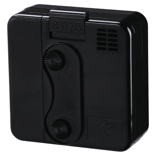 Hama A50 Quartz alarm clock Black
