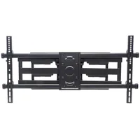 Manhattan Wall Mount for TV & Monitors (Full Motion), For screens 37" to 75", VESA compatibility: all between 200x200mm to 800x400mm - check the dimensions of the four mounting holes on back of screen to ensure it fits, Max 75kg, Black, Bracket, Lifetime 