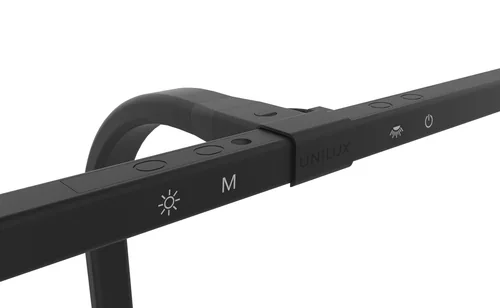 UNILUX LED-Tischleuchte Strata 400124562 schwarz, dimmbar