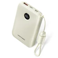 Vention 10000mAh Powerbank 2xUSB-C 1xUSB-A 22.5W, beige