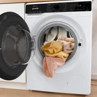 Gorenje WPNA84A2TS machine à laver Charge avant 8 kg 1400 tr/min Noir, Blanc