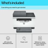 HP LaserJet MFP M234sdw Printer, Black and white, Printer for Small office, Print, copy, scan, Scan to email; Scan to PDF; Compact Size; Energy Efficient; Fast 2 sided printing; 40-sheet ADF; Dualband Wi-Fi