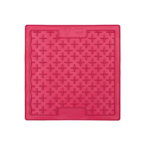 LickiMat Buddy 20 x 20 cm, Pink - Detailfarbe: Pink - Tierart: Katze - Hund - Produkttyp: Futternapf