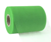 Pattberg Textilband Verona Tüll 11.2 cm x 50 m, Limette - Breite: 112 mm - Länge: 50 m - Verpackungseinheit: 1 Stück - Detailfarbe: Apfelgrün - Band-Art: Textilband