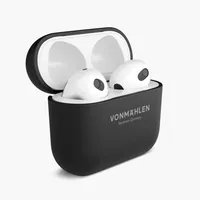 Vonmählen Transportcase Thin AirPods 3 Black - Detailfarbe: Schwarz - Zubehörtyp Kopfhörer: Schutzhülle