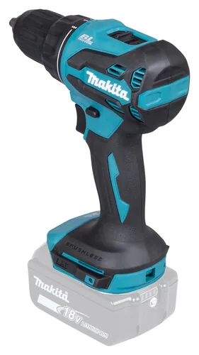 Makita DDF490Z drill 1900 RPM Keyless 1.7 kg Blue, Black