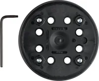 Bosch Professional Schleifteller mittelhart, 125 mm mit Befestigungsset - Zubehörtyp: Schleifteller - Für Material: Universal