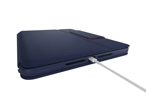 Logitech Tablet Tastatur Cover Rugged Combo 3 iPad 10.2 EDU - Verbindungsmöglichkeiten: Smart Connector - Tastaturlayout: QWERTZ (CH) - Kompatible Hersteller: Apple - Bildschirmdiagonale: 10.2  - Detailfarbe: Blau - Tablet Kompatibilität: iPad (8. Gen.) -