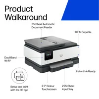 HP OfficeJet Pro 8125e All-in-One Prntr Getto termico d'inchiostro A4 4800 x 1200 DPI 20 ppm Wi-Fi