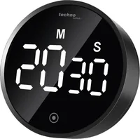 Technoline Timer KT 600 - Betriebsart: Batteriebetrieb - Funksignal: Ja - Funktionen: Timer - Ausstattung: Digitale Projektion - Zeit - Displaytyp: Digital - Detailfarbe: Schwarz