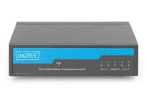 Digitus DN-80202-1 network switch Gigabit Ethernet (10/100/1000) Black