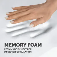 Fellowes Mauspad-Handgelenkauflage Memory Foam 20,16x23,50cm