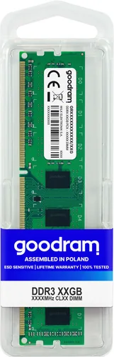 Goodram GR1600D3V64L11/8G memory module 8 GB DDR3 1600 MHz