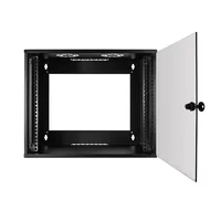 Logilink 19"" Wandschrank ECO, 6 HE, montiert, schwarz