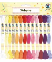 URSUS Stickgarn 8 m 52-teilig - Detailfarbe: Mehrfarbig - Produktart: Stickgarn