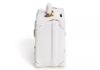 G. Wurm Spardose Koffer Just Married 6 x 14 x 13 cm - Breite: 14 cm - Höhe: 13 cm - Länge: 6 cm - Produkttyp Geschenke: Spardosen - Motiv: Hochzeit - Koffer
